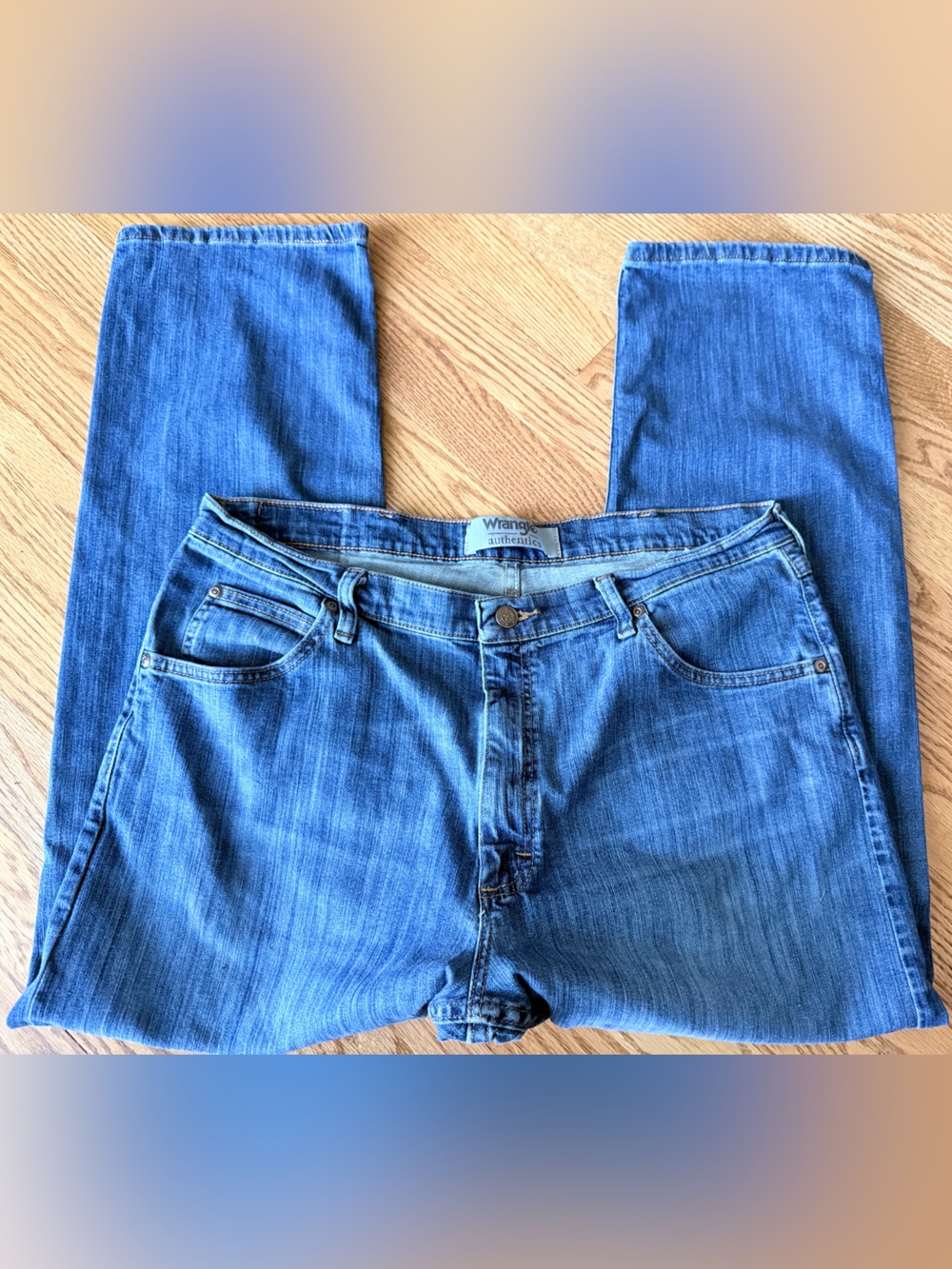 Wrangler Authentics Classic Men's Blue Jeans 36x29